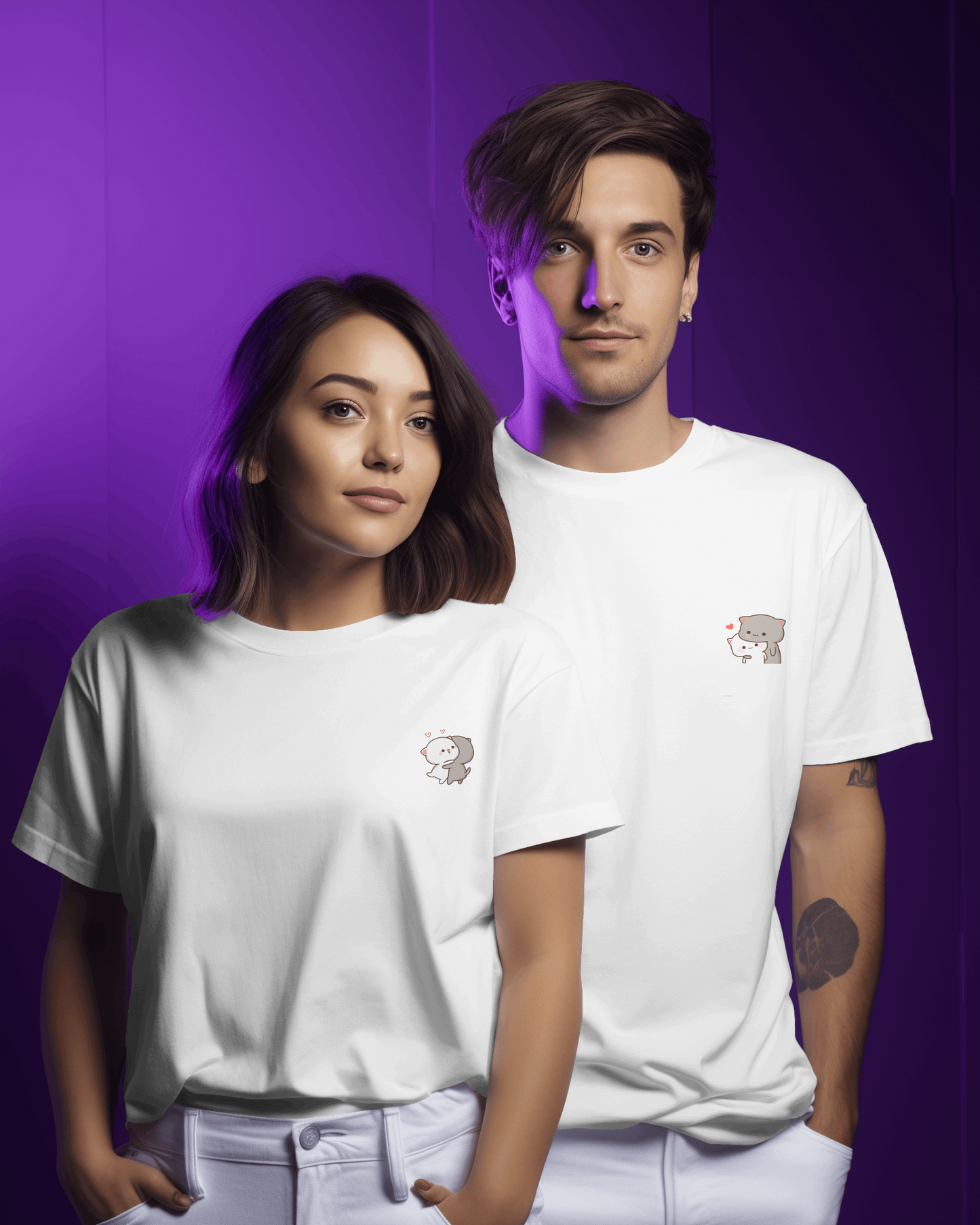 Cute Teddy Couple Tees