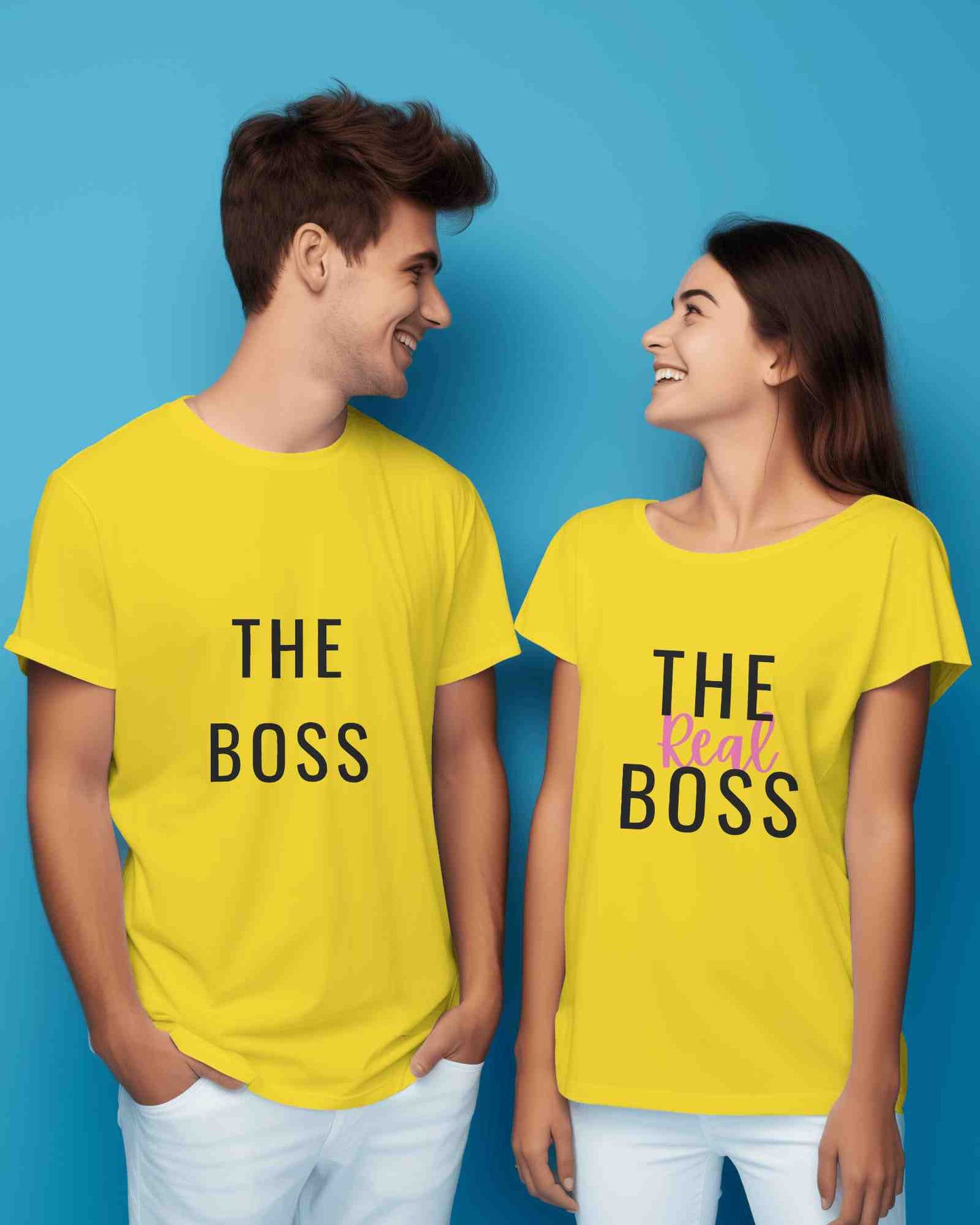 The Real Boss Couple T-shirt