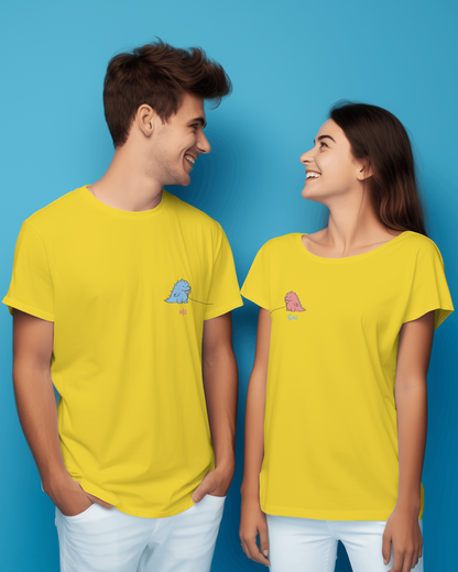 He She Couple Tees