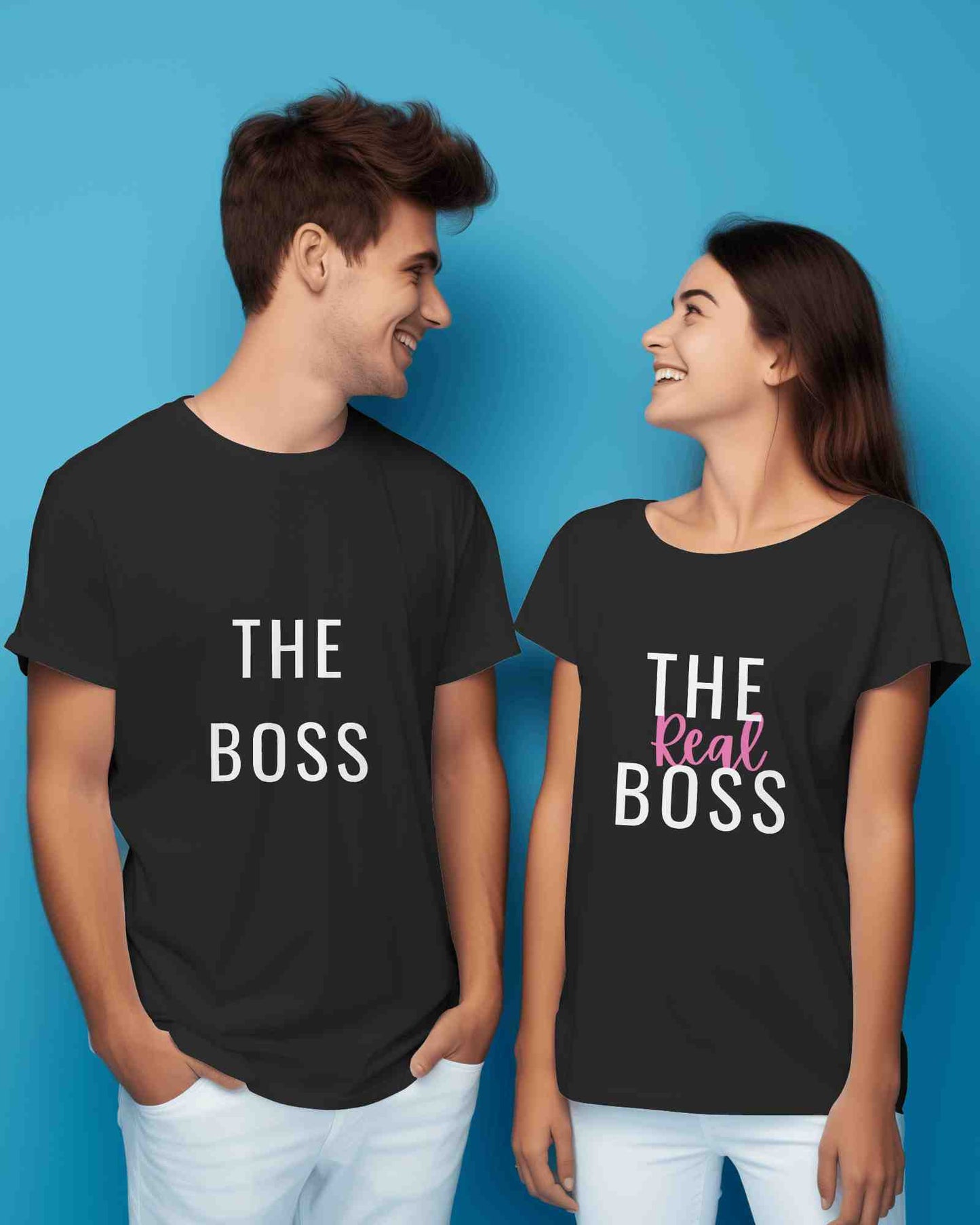 The Real Boss Couple T-shirt