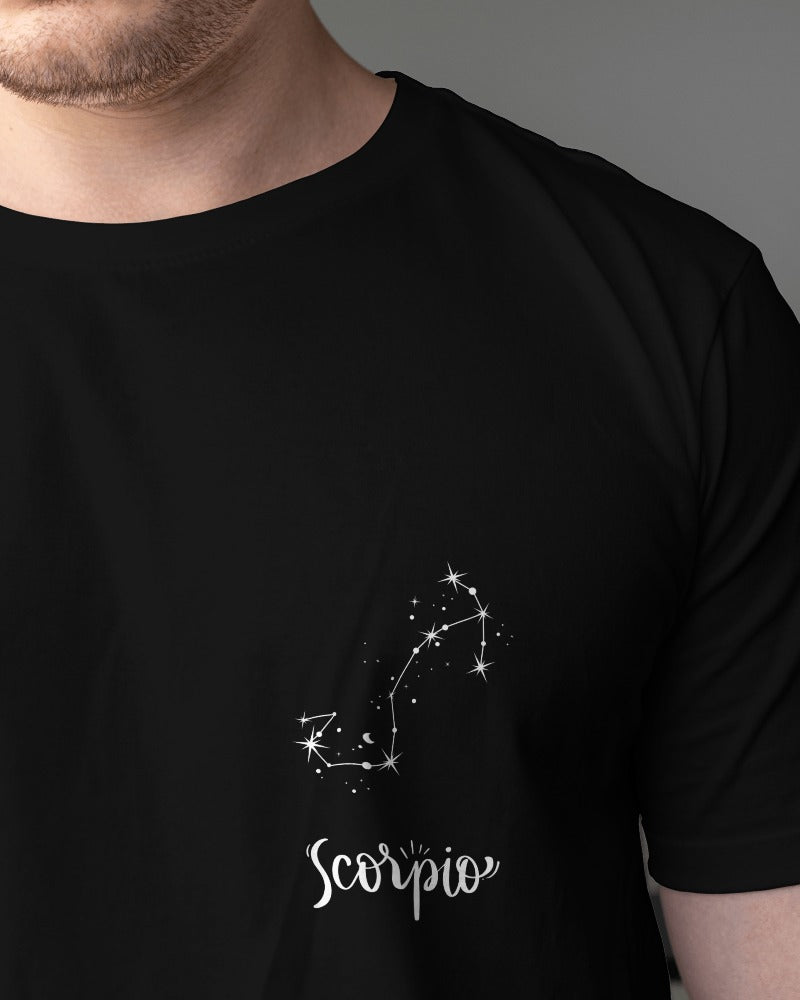 Scorpio Zodiac Sign Unisex Oversized Tees