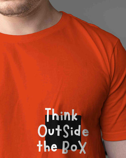 Think Outside The Box Unisex Tshirt