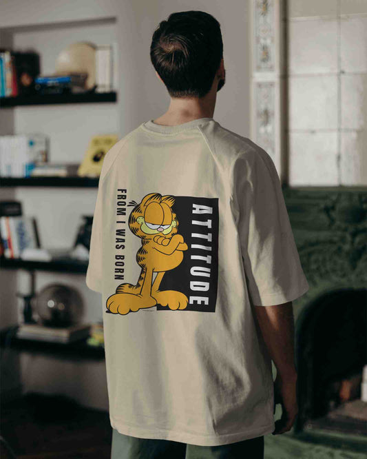 Attitude Garfield Unisex Oversized T-shirt