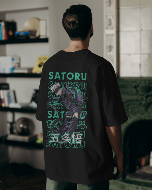 Satoru Anime Oversized T-shirt