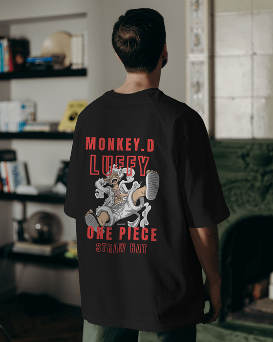 Monkey Luffy Anime Oversized T-shirt