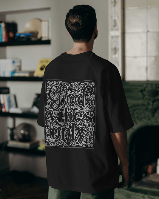 Good Vibes Only Oversized T-shirt