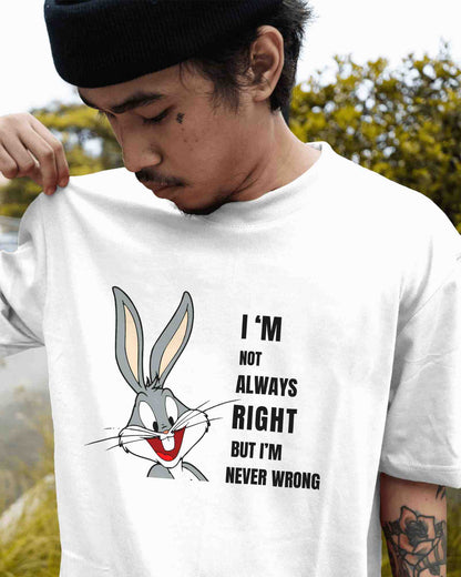 Bugs Bunny Graphic Unisex Tshirt