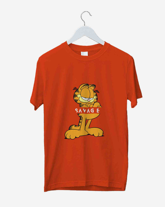 Savage Garfield Tshhirt