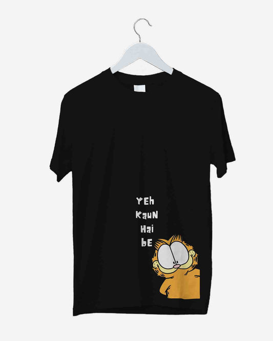 Yeh Kaun hai bE Garfield Tshirt