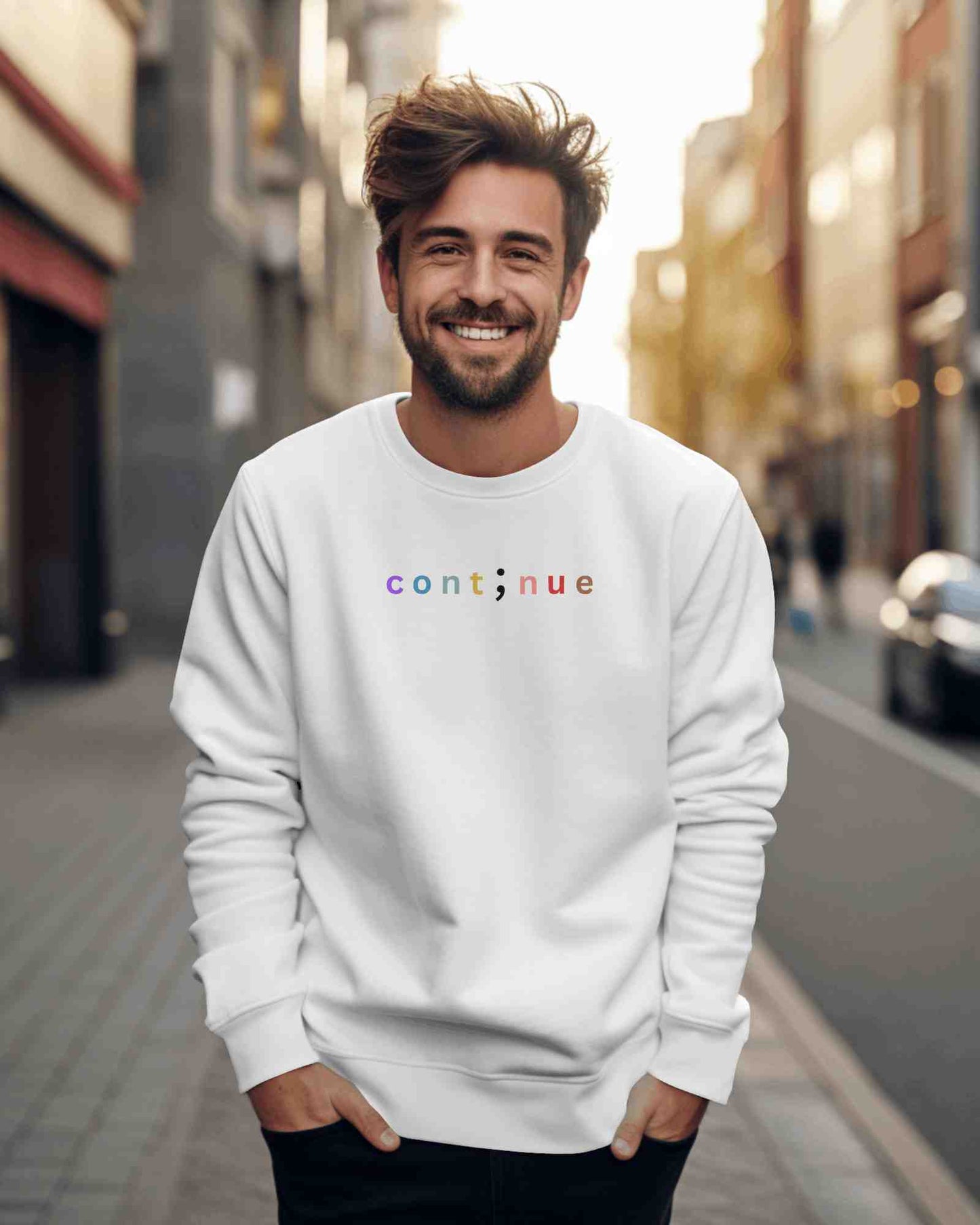 Continue Unisex Sweatshirt