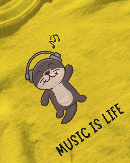 Music is Life Unisex Graphic Tshirts