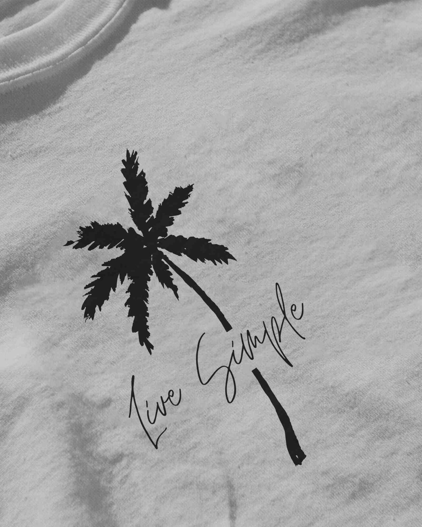 Live Simple Graphic Unisex Tshirt