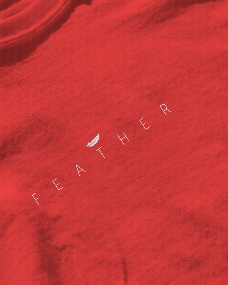 Feather Unisex Oversized Tees