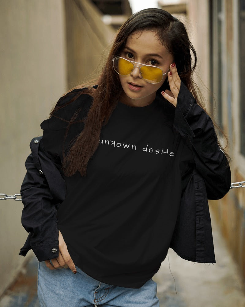 Unknown Desire Unisex Oversized Tees