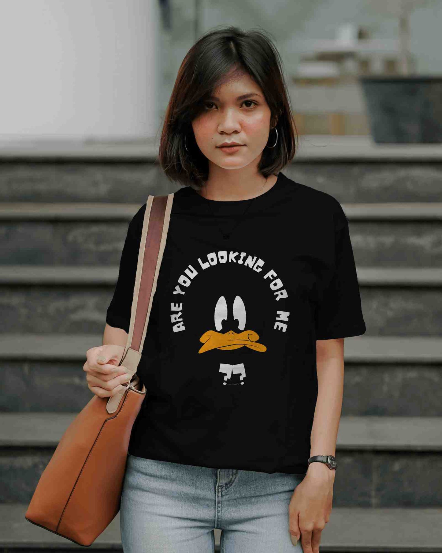 Daffy Duck Unisex Oversized T-shirt