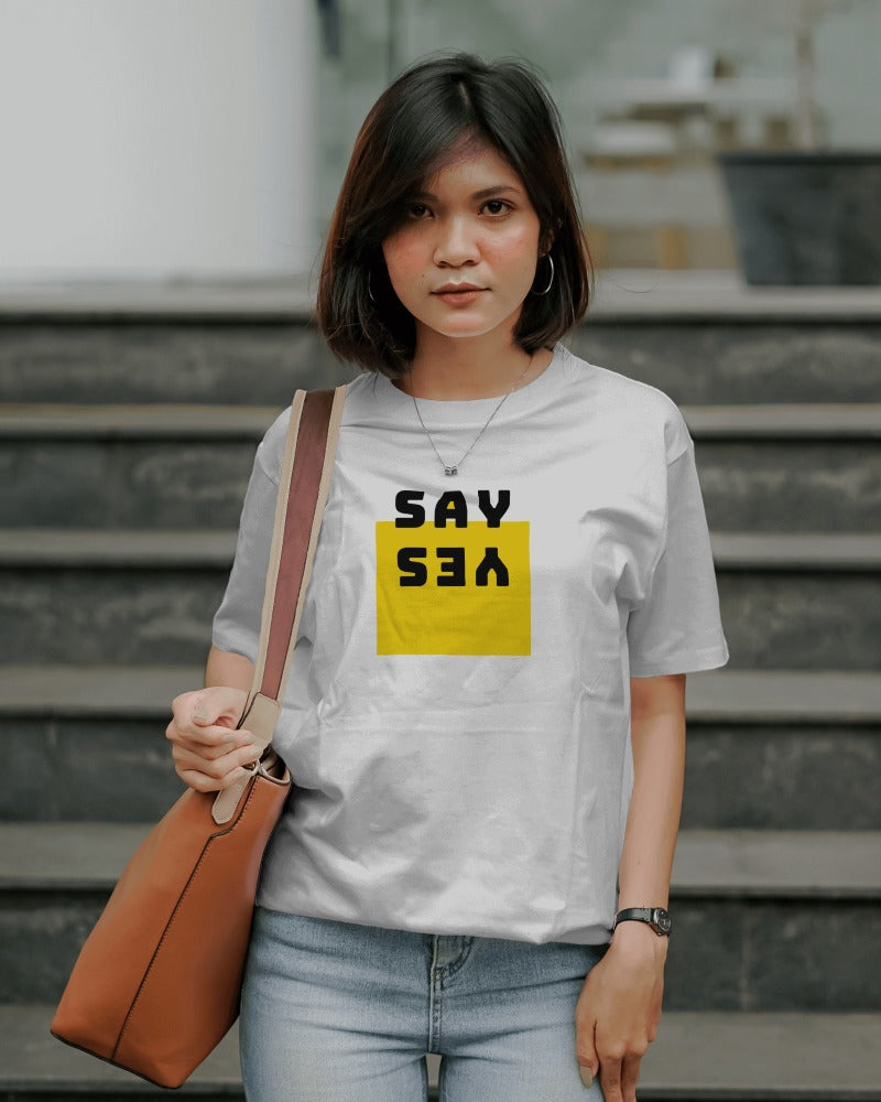 Say Yes Unisex Graphic Tees