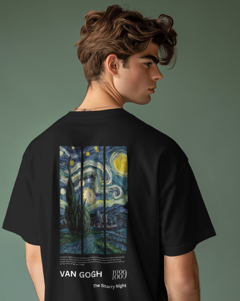 Van Gogh Unisex Oversized Tees