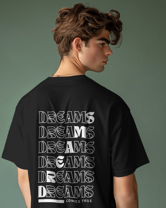 Dreams Come True Unisex Oversized Tees